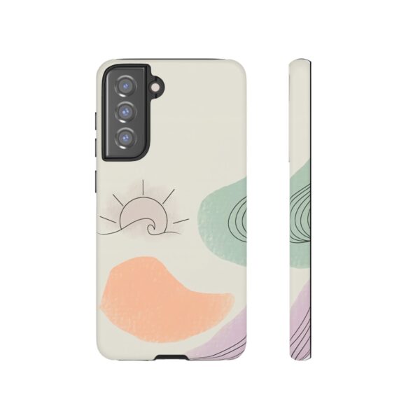 Rainbow Designs Sun Waves On Tough Cases Custom Phone Cases For iPhone Google Pixel and Samsung Series - Image 81