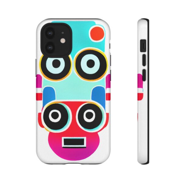 Rainbow Designs Robot On Tough Cases Custom Phone Cases For iPhone Google Pixel and Samsung Series - Image 31