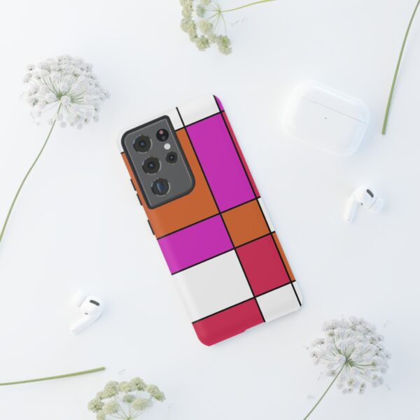 Rainbow Designs Mondrian Art On Tough Cases Custom Phone Cases For iPhone Google Pixel and Samsung Series - Image 66