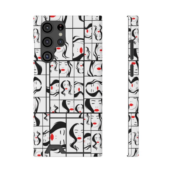 Rainbow Designs Womens Pattern On Phone Case With Card Holder Custom Phone Cases For iPhone and Samsung - Image 101