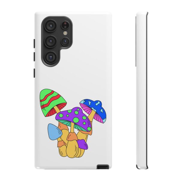 Rainbow Designs Mushrooms On Tough Cases Custom Phone Cases For iPhone and Samsung Series. - Image 91