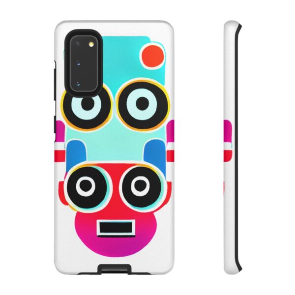 Rainbow Designs Robot On Tough Cases Custom Phone Cases For iPhone Google Pixel and Samsung Series - Image 26