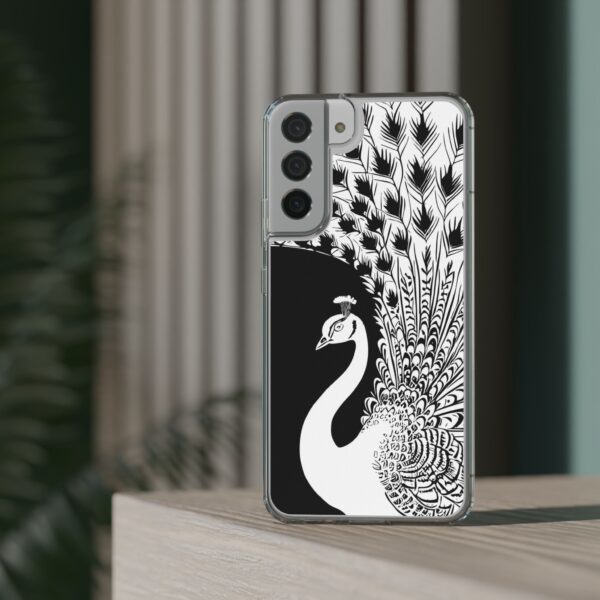 Peacock Clear Cases For iPhone and Samsung - Image 48