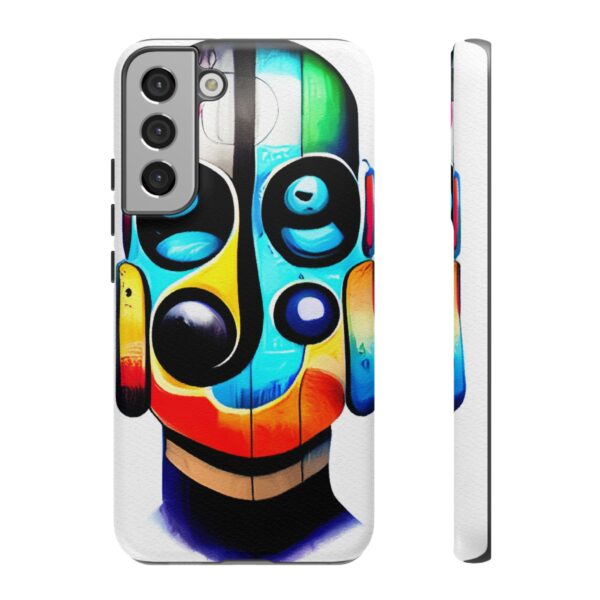 Rainbow Designs Robot On Tough Cases Custom Phone Cases For iPhone Google Pixel and Samsung Series - Image 89