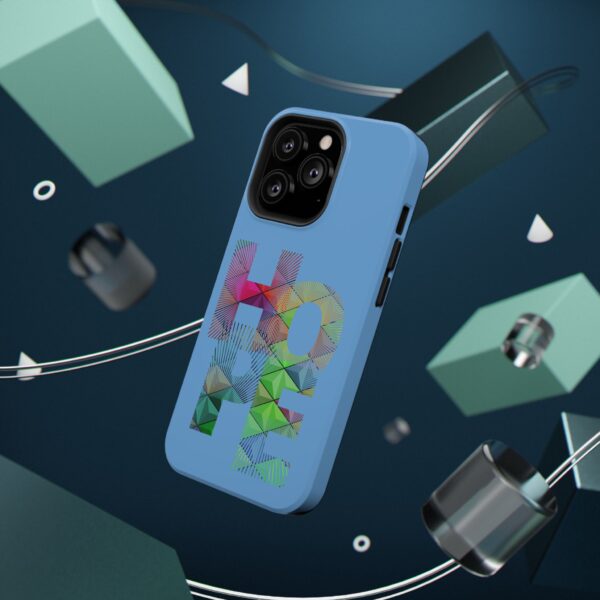 Rainbow Designs "HOPE" On Impact-Resistant Cases For Samsung and iPhone Light Blue - Image 14