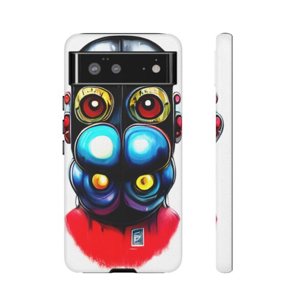 Rainbow Designs Robot On Tough Cases Custom Phone Cases For iPhone Google Pixel and Samsung Series - Image 73