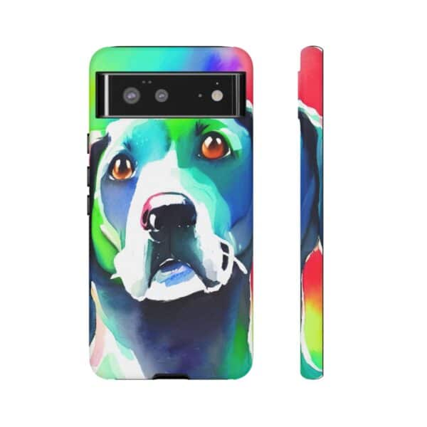 Dog Portrait On Tough Cases Custom Phone Cases For iPhone Google Pixel and Samsung Series - Image 73