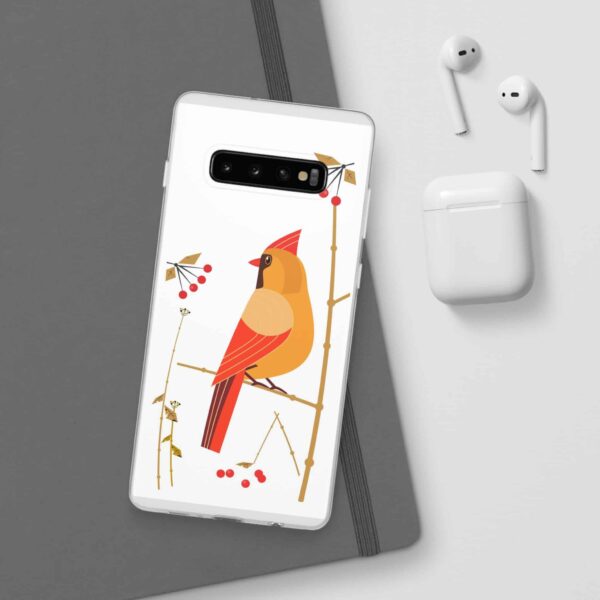 Rainbow Designs Red Cardinal Female On Flexi Cases Custom Phone Cases For iPhone and Samsung Series - Image 117