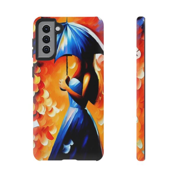 Rainbow Designs Woman With Umbrella On Tough Cases Custom Phone Case For iPhone and Samsung Series - Image 61