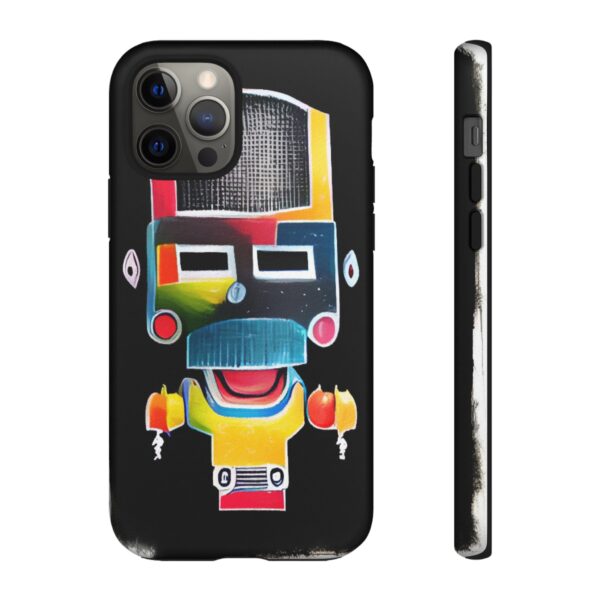 Rainbow Designs Robot On Tough Cases Custom Phone Cases For iPhone Google Pixel and Samsung Series - Image 36