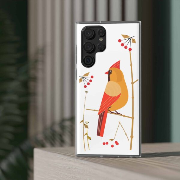 Rainbow Designs Red Cardinal Female On Flexi Cases Custom Phone Cases For iPhone and Samsung Series - Image 196