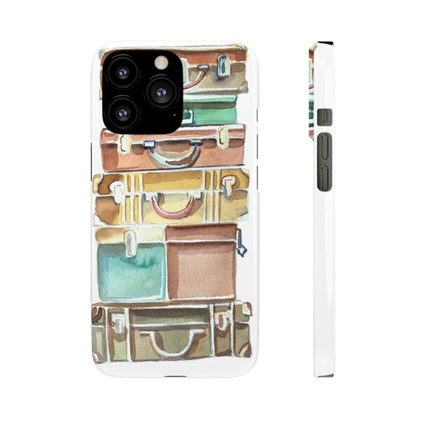 Suitcases stack Snap Cases Custom Phone Cases For Samsung Google Pixel and iPhone Lines - Image 93