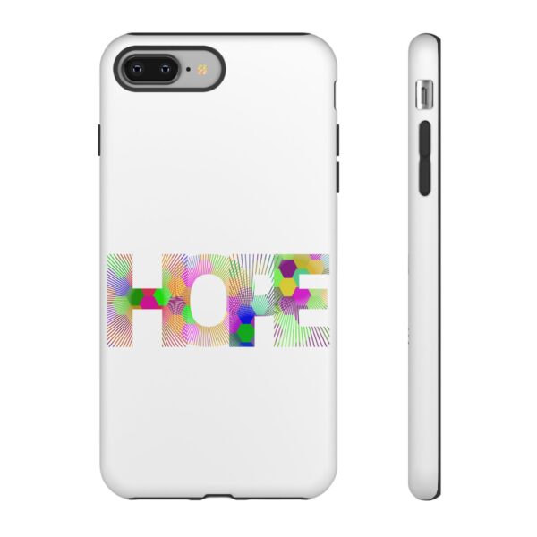 Rainbow Designs "HOPE" Tough Cases, Phone Case Custom Phone Case For iPhone Series Google and Samsung Series. - Image 4