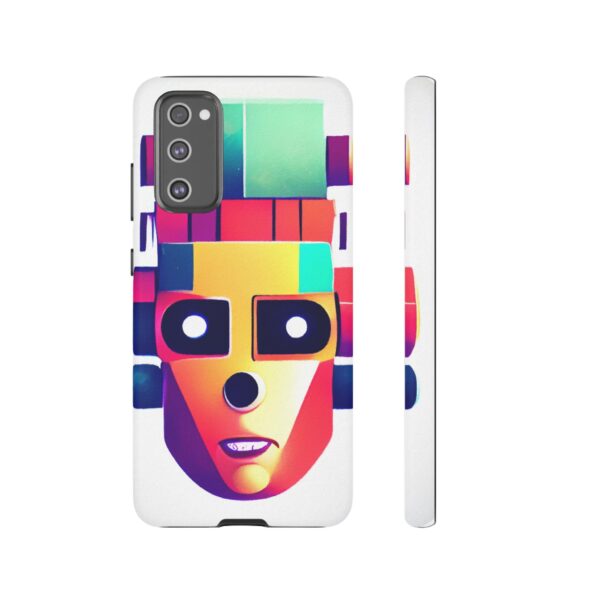 Rainbow Designs Robot On Tough Cases Custom Phone Cases For iPhone Google Pixel and Samsung Series - Image 77