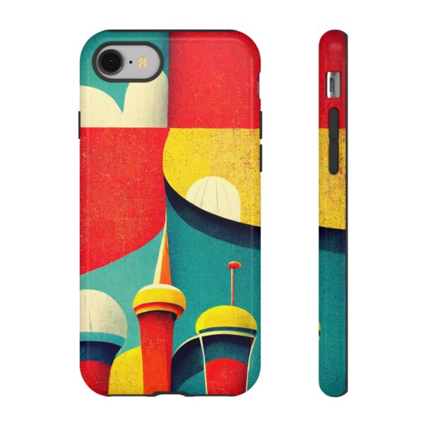 Rainbow Designs Amusement Park On Tough Cases Custom Phone Cases For iPhone Google Pixel and Samsung Series