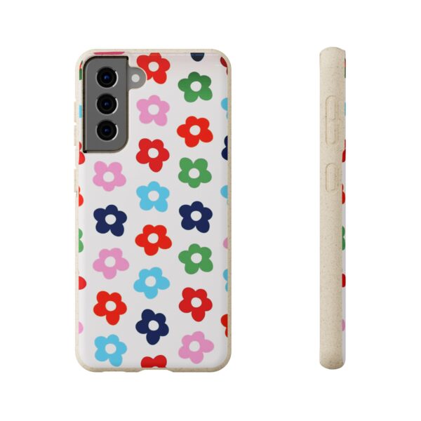 Modern Flower Pattern Biodegradable Cases 🌿🌼 For iPhone and Samsung! 📱🌿 - Image 113