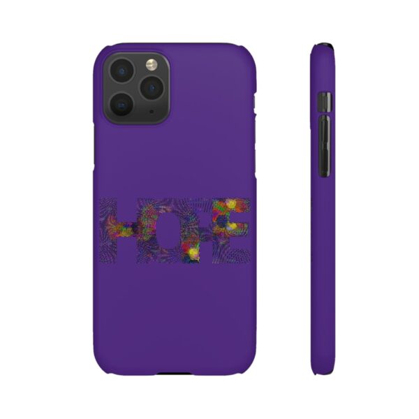 Rainbow Designs "HOPE" On Snap Cases For iPhone  and Samsung - Image 53