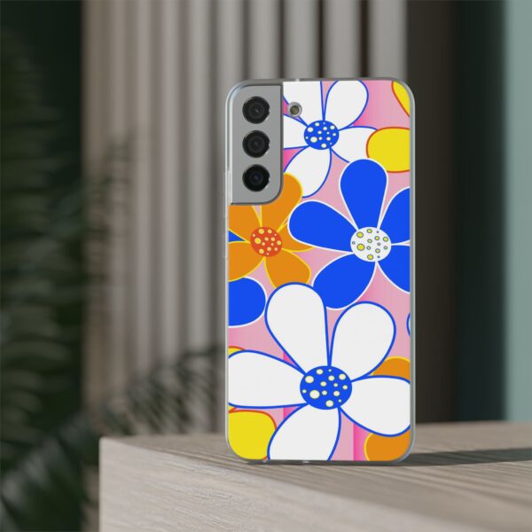 Cartoon Flowers Flexi Cases For iPhone and Samsung - Image 193