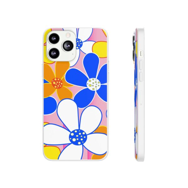 Cartoon Flowers Flexi Cases For iPhone and Samsung - Image 143