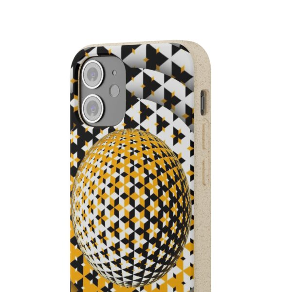 Yellow Gold Sphere Biodegradable Cases For iPhone and Samsung - Image 34