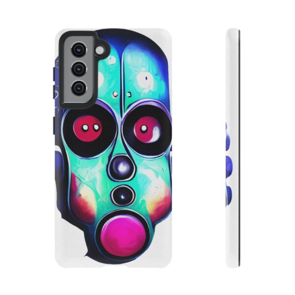 Rainbow Designs Robot On Tough Cases Custom Phone Cases For iPhone Google Pixel and Samsung Series - Image 57