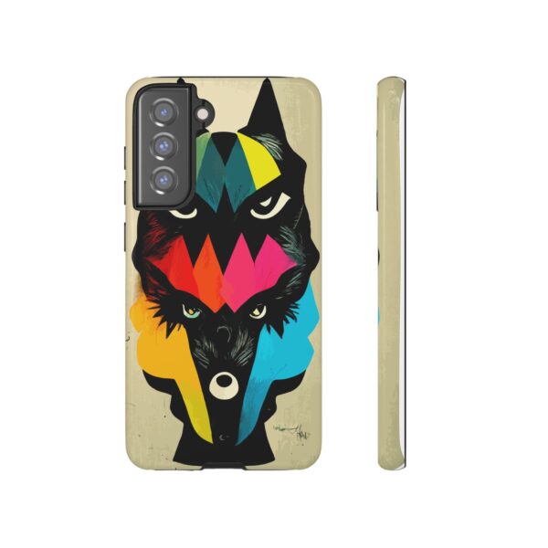 Rainbow Designs Wolf Head On Tough Cases Custom Phone Cases For iPhone Google Pixel and Samsung Series - Image 79