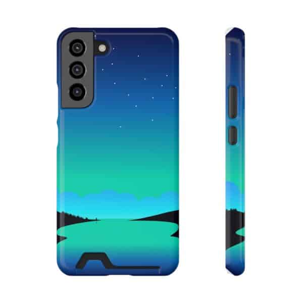 Lake In Island Phone Case With Card Holder Custom Phone Cases For iPhone and Samsung - Image 89