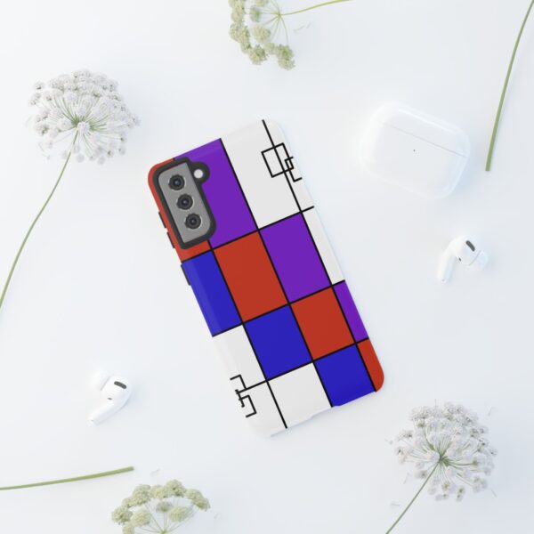 Rainbow Designs Mondrian Art On Tough Cases Custom Phone Cases For iPhone Google Pixel and Samsung Series - Image 60