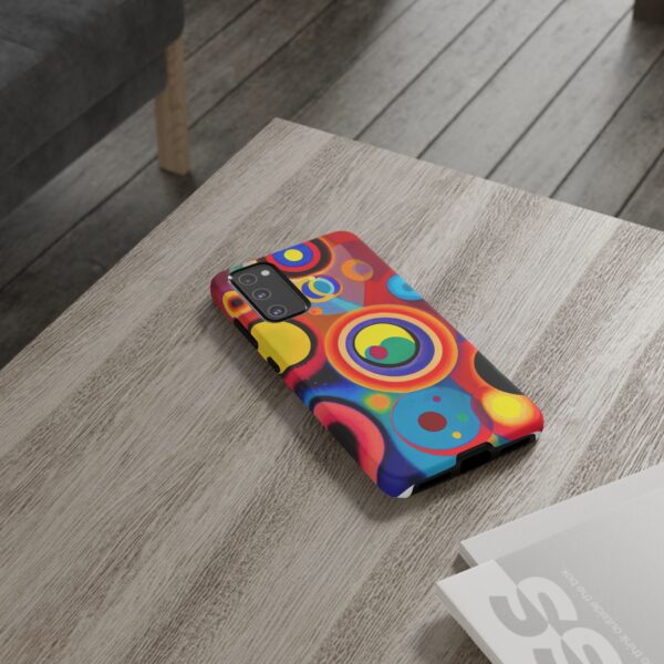 Rainbow Designs Circles in Circles On Tough Cases Custom Phone Cases For iPhone Google Pixel and Samsung Series - Image 78