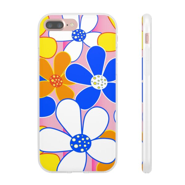 Cartoon Flowers Flexi Cases For iPhone and Samsung - Image 13