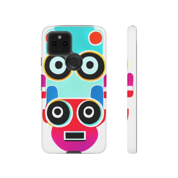 Rainbow Designs Robot On Tough Cases Custom Phone Cases For iPhone Google Pixel and Samsung Series - Image 69