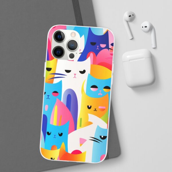 Cute Kitten Flexi Cases 1 For iPhone and Samsung - Image 77