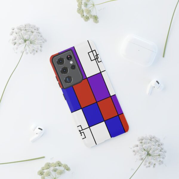 Rainbow Designs Mondrian Art On Tough Cases Custom Phone Cases For iPhone Google Pixel and Samsung Series - Image 64