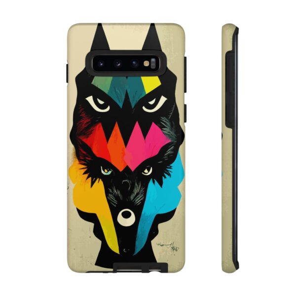 Rainbow Designs Wolf Head On Tough Cases Custom Phone Cases For iPhone Google Pixel and Samsung Series - Image 18