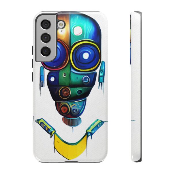 Rainbow Designs Robot On Tough Cases Custom Phone Cases For iPhone Google Pixel and Samsung Series - Image 63