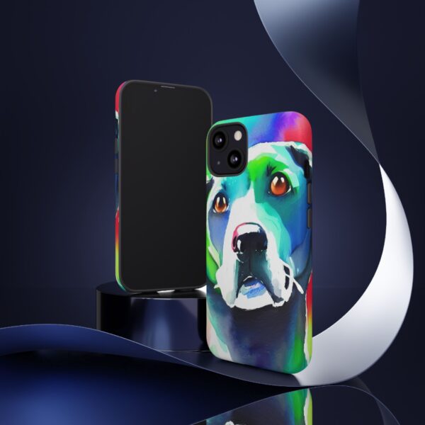 Dog Portrait On Tough Cases Custom Phone Cases For iPhone Google Pixel and Samsung Series - Image 42