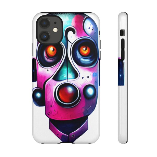 Rainbow Designs Robot On Tough Cases Custom Phone Cases For iPhone Google Pixel and Samsung Series - Image 19