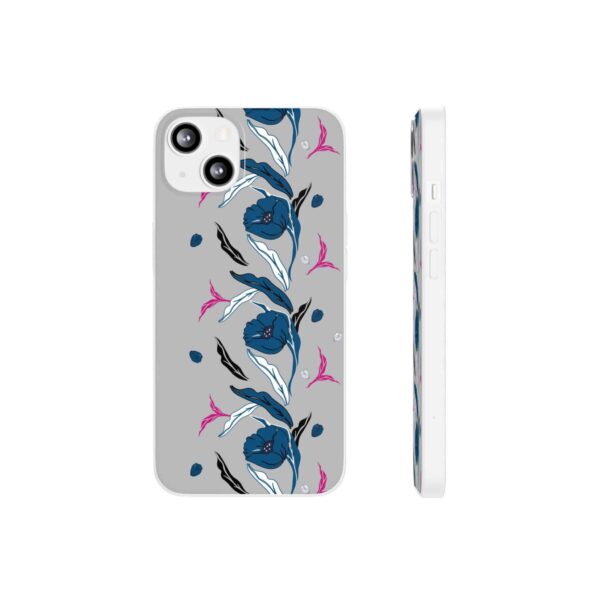 Rainbow Designs Blue Poppies On Flexi Cases Custom Phone Cases For iPhone and Samsung Series - Image 127