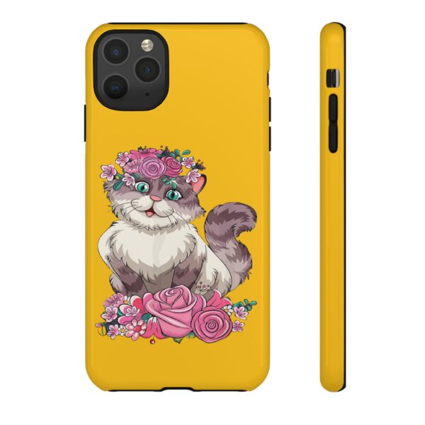 Rainbow Designs Cute Cat On Tough Cases Custom Phone Cases For iPhone Google Pixel and Samsung Series - Image 23