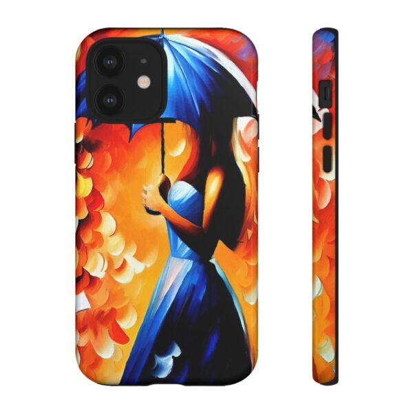 Rainbow Designs Woman With Umbrella On Tough Cases Custom Phone Case For iPhone and Samsung Series - Image 33