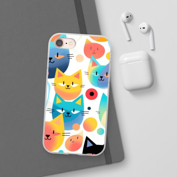 Funny Cat Flexi Cases For iPhone and Samsung - Image 3