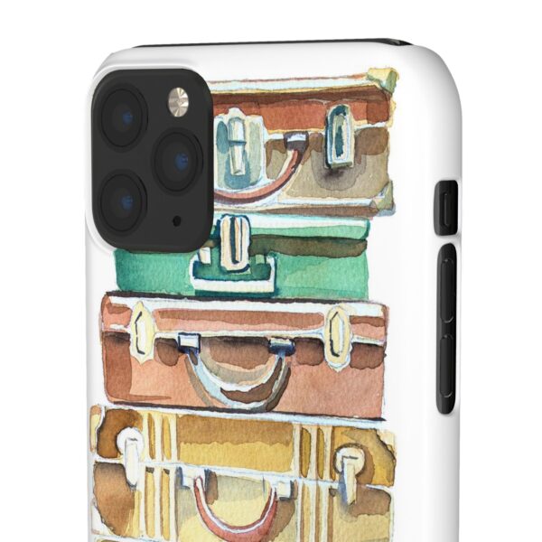 Suitcases stack Snap Cases Custom Phone Cases For Samsung Google Pixel and iPhone Lines - Image 56