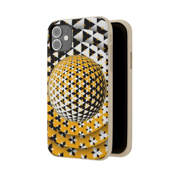 Yellow Gold Sphere Biodegradable Cases For iPhone and Samsung - Image 62