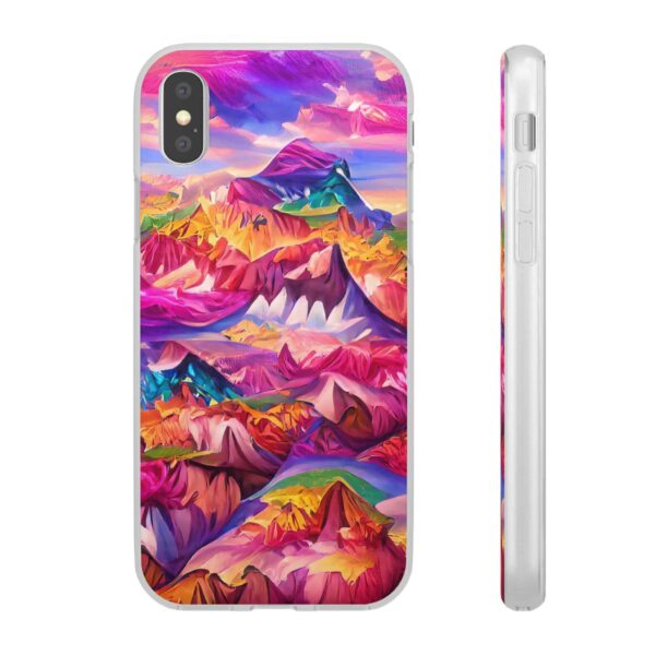 Rainbow Designs Colorful Nature  On Flexi Cases Custom Phone Cases For iPhone and Samsung Series - Image 19