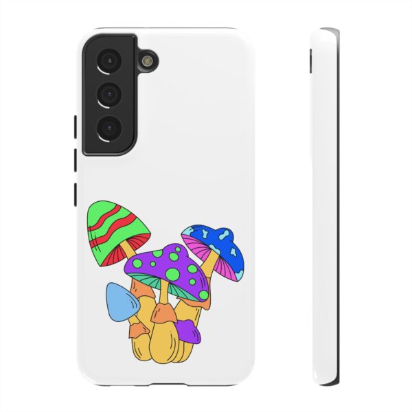 Rainbow Designs Mushrooms On Tough Cases Custom Phone Cases For iPhone and Samsung Series. - Image 83