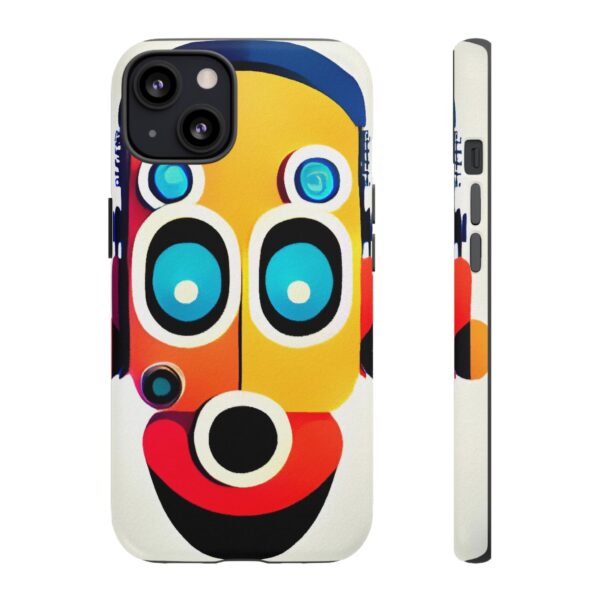 Rainbow Designs Robot On Tough Cases Custom Phone Cases For iPhone Google Pixel and Samsung Series - Image 41