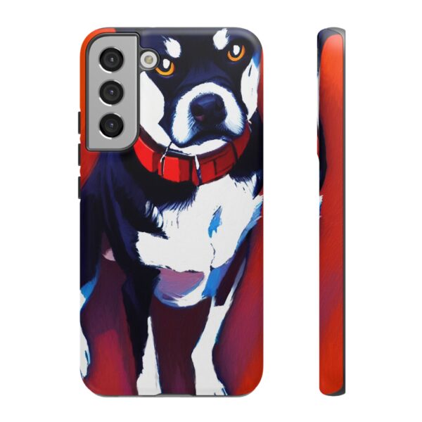 Rainbow Designs Dog Portrait On Tough Cases Custom Phone Cases For iPhone Google Pixel and Samsung Series. - Image 89