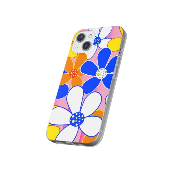 Cartoon Flowers Flexi Cases For iPhone and Samsung - Image 228