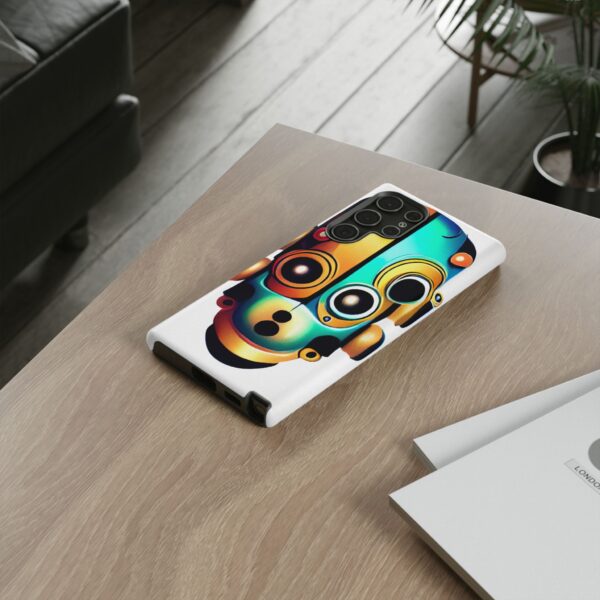 Rainbow Designs Robot On Tough Cases Custom Phone Cases For iPhone Google Pixel and Samsung Series - Image 94