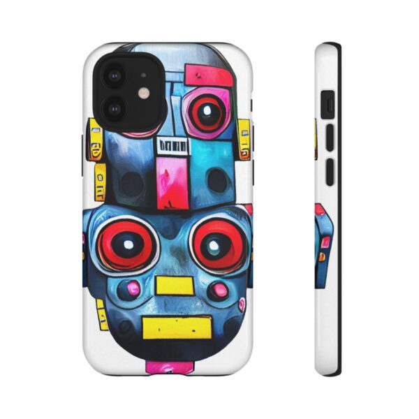 Rainbow Designs Robot On Tough Cases Custom Phone Cases For iPhone Google Pixel and Samsung Series - Image 31